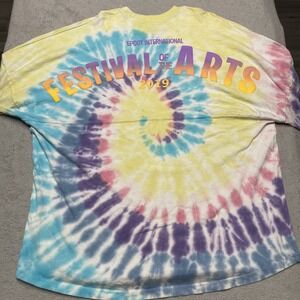 Disney Spirit Jersey XL Tie Dye 2019 Epcot Festival Of The Arts Figment